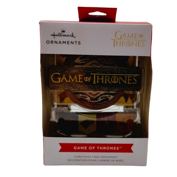 Hallmark Ornaments Game of Thrones Logo Banners Christmas Tree Ornament New - Picture 2 of 7